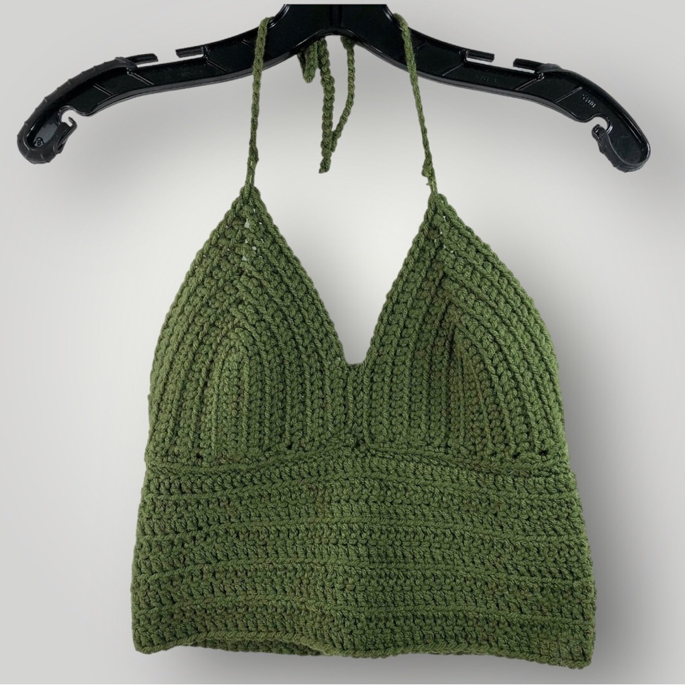 Handmade Boho Crochet Women’s Top Sz XS